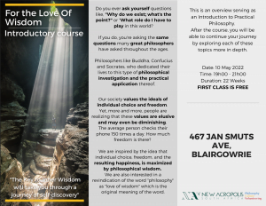 Course info sheet page 1