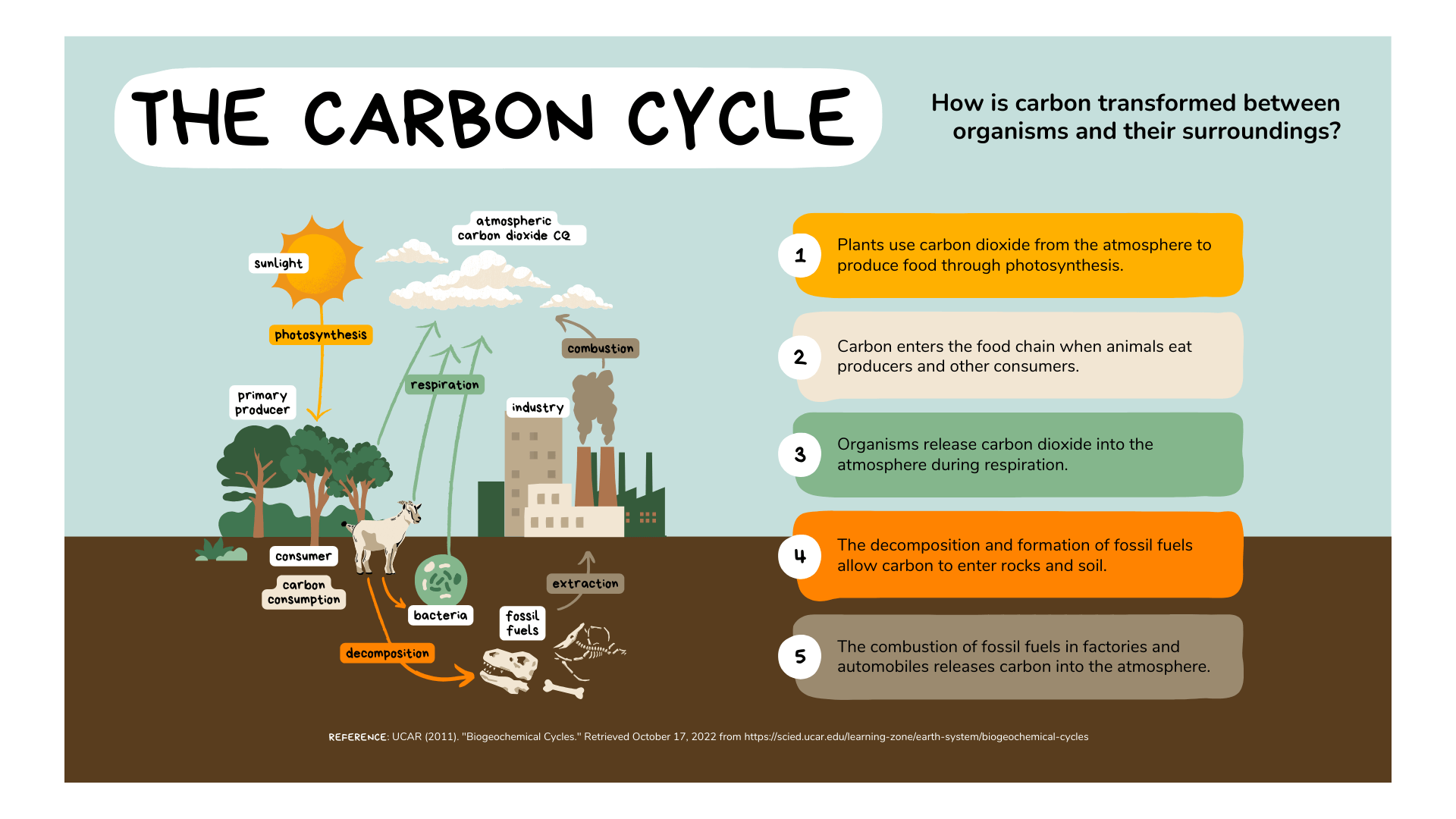 carbon emissions illustration